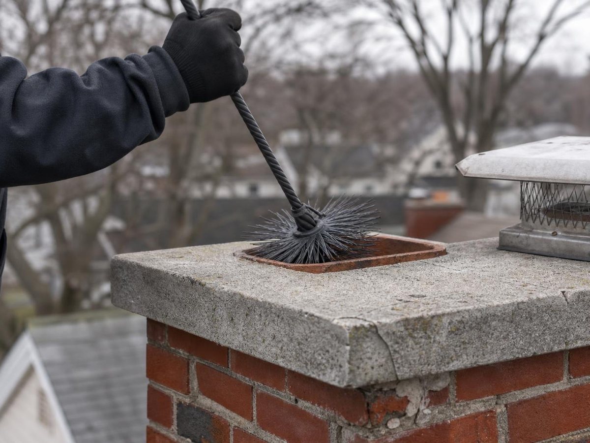 Brock Chimney Service work in Chardon